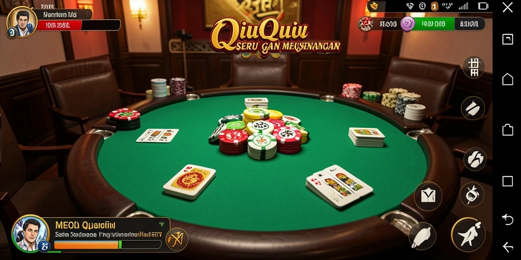 Tampilan gameplay QiuQiu yang seru di 5RT.
