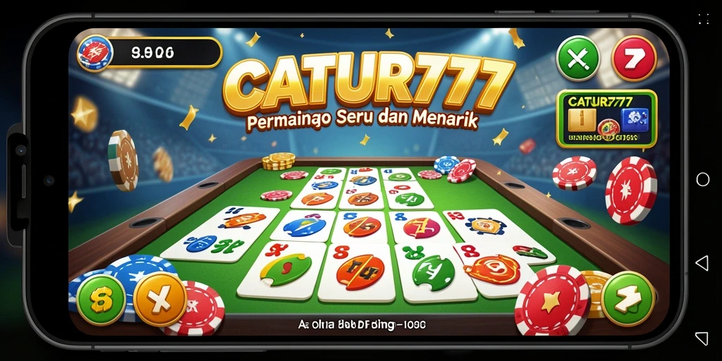 Tampilan gameplay seru dalam CATUR777 Bingo.