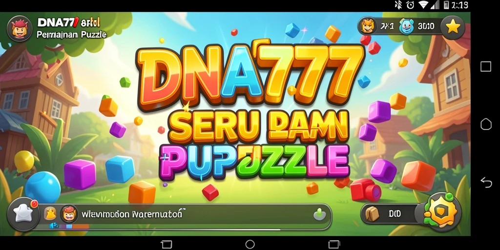 Tampilan gameplay DNA777 yang penuh warna dan menantang.