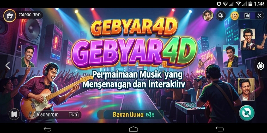 Gameplay seru dan interaktif di GEBYAR4D.