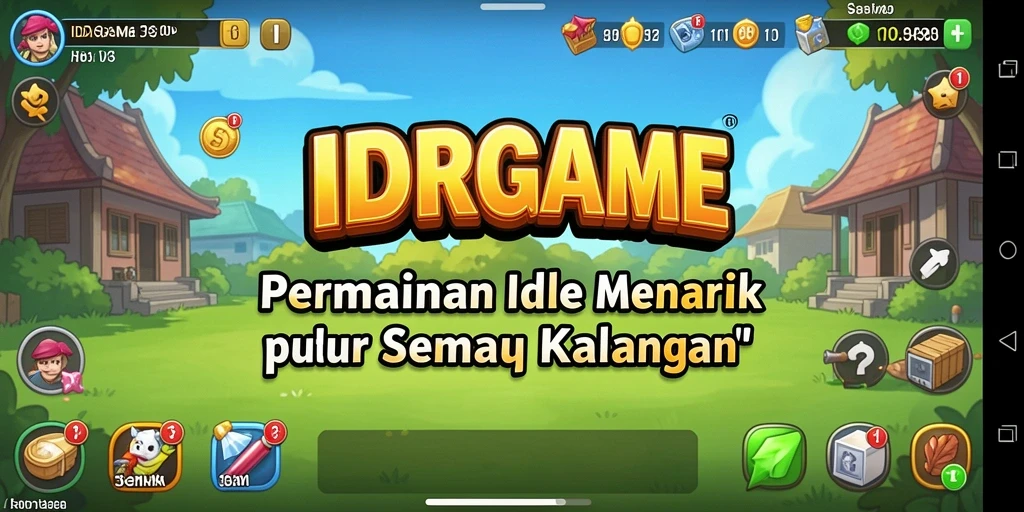 Gameplay <strong>IDRGAME</strong> yang santai dan menyenangkan.