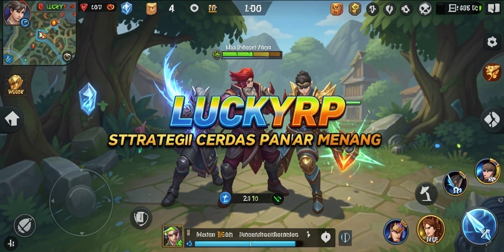 Tampilan gameplay LUCKYRP yang menarik dan penuh strategi.