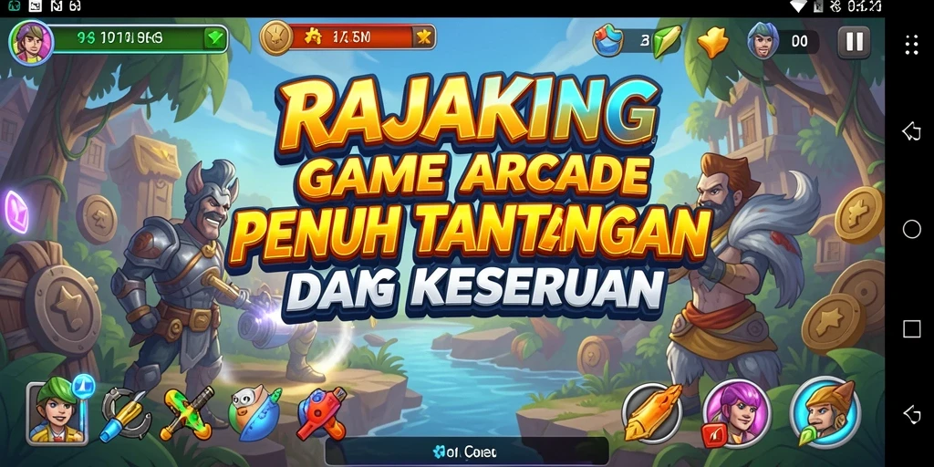Tampilan gameplay seru di RAJAKING dengan grafis menarik.