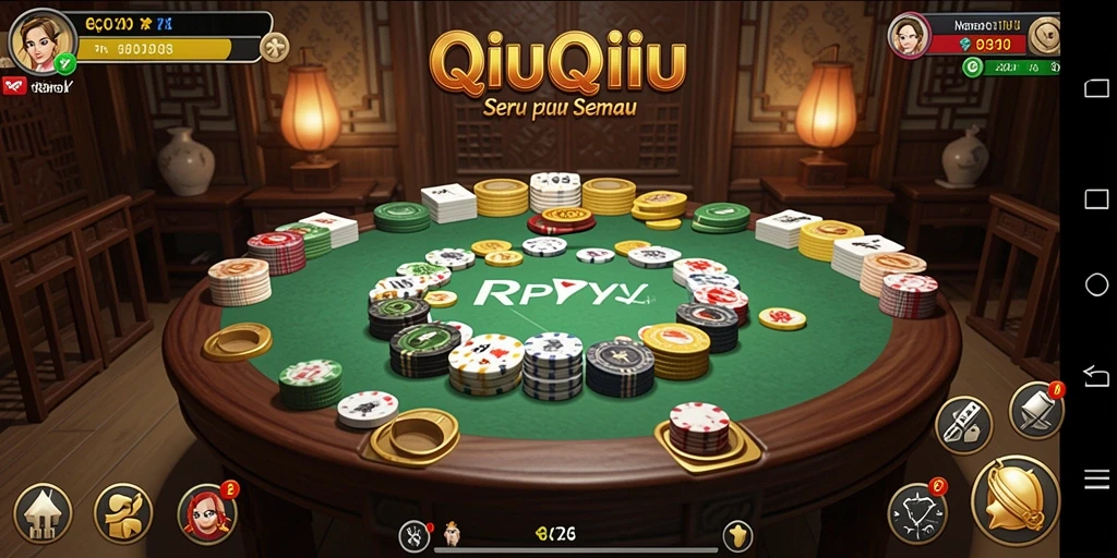 Gameplay menarik QiuQiu di dalam RPYYY yang penuh tantangan.