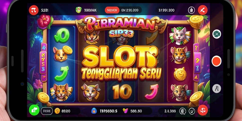 Tampilan gameplay menarik dari SIP33 dengan slot beragam.